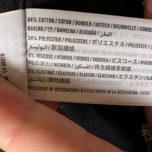 Abercrombie and fitch Simone distressed black skinny jean - Picture 10 of 11